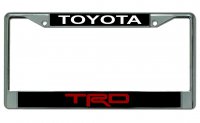 Toyota TRD Chrome License Plate Frame