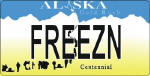 Alaska License Plates & Frames