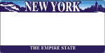 New York License Plates & Frames