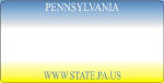 Pennsylvania License Plates