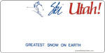 Utah License Plates & Frames