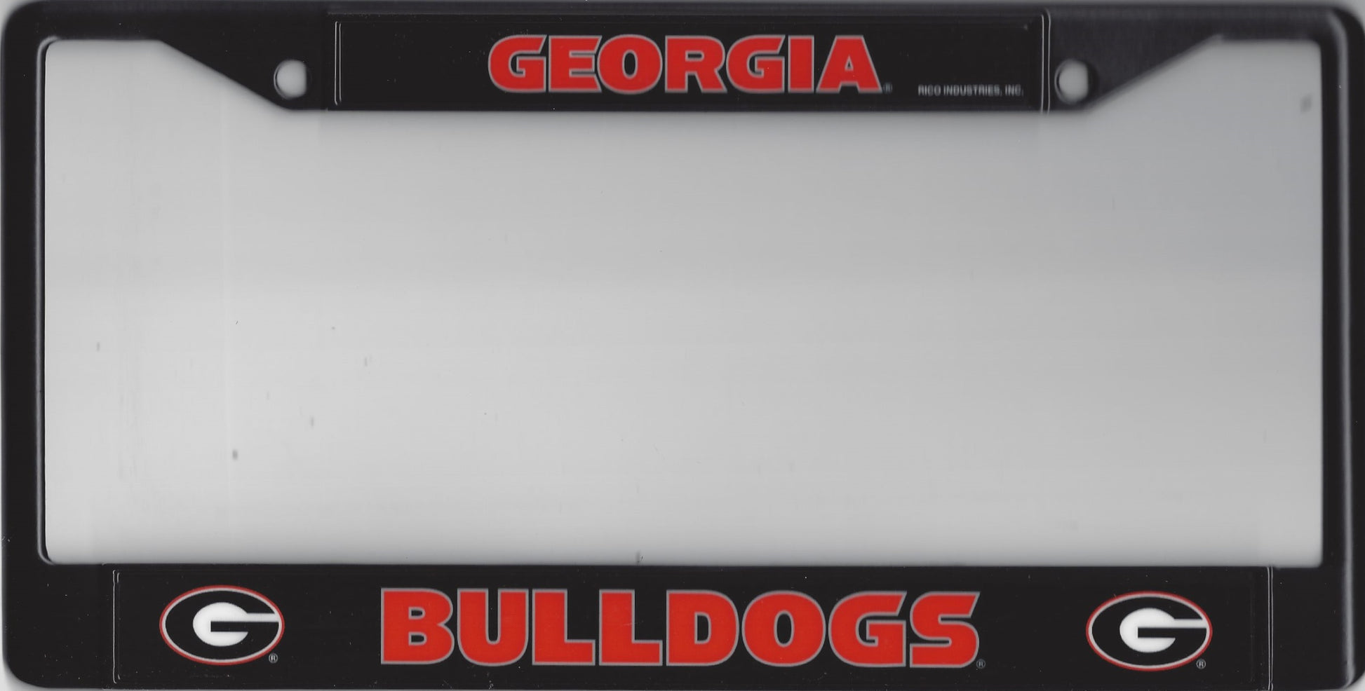 Georgia Bulldogs Black License Plate Frame