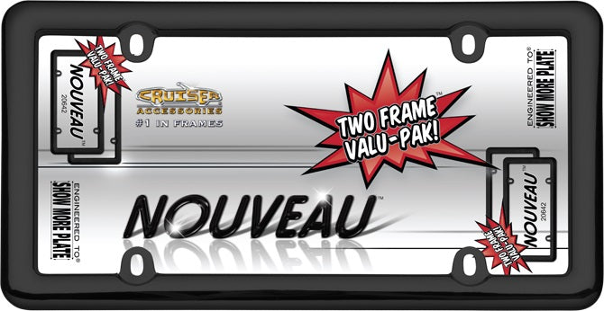 Black Plastic Frame Two Pack