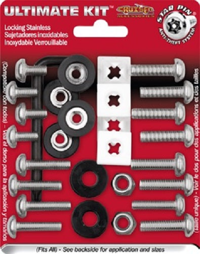 Cruiser Accessories Ultimate Fastener Stainless Steel Kit