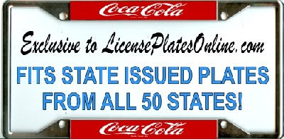 Coca Cola (Coke) EVERY STATE Metal Frame