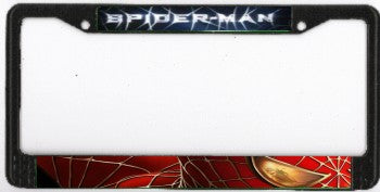 Spider-Man Metal License Plate Frame