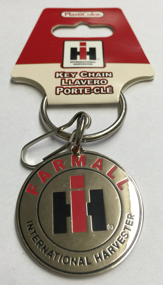 Farmall International Harvester Enamel Keychain