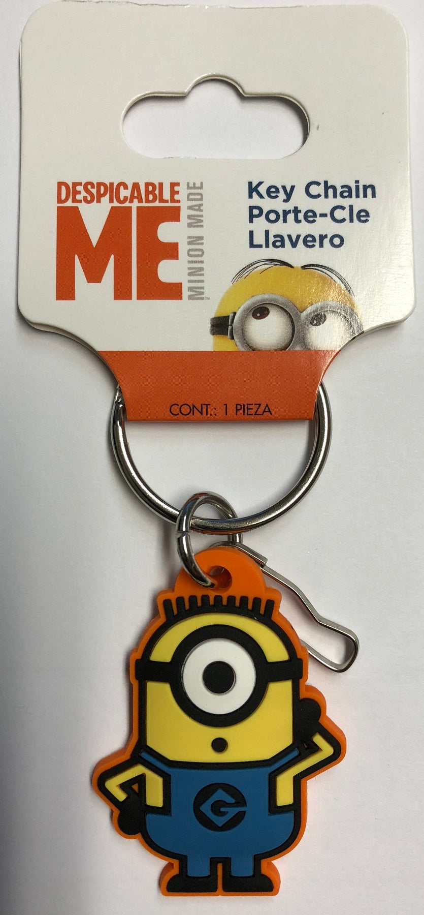 Despicable Me Minion Rubber Key Chain