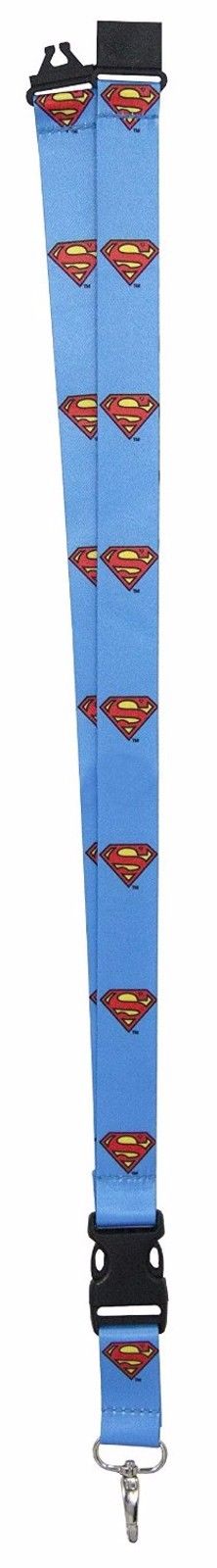 Superman Blue Lanyard