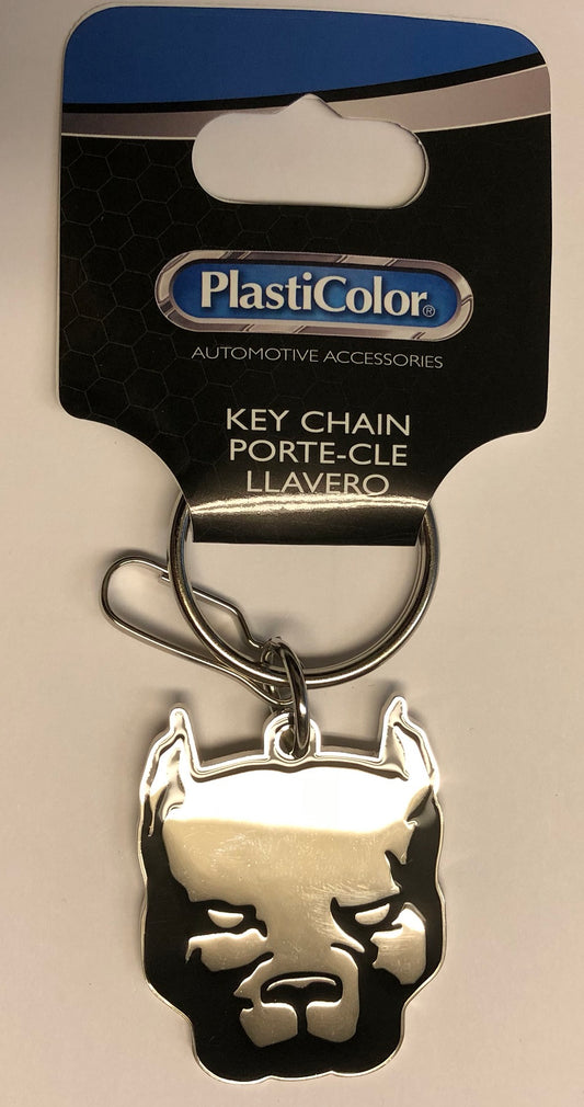 Pit Bull Metal Key Chain