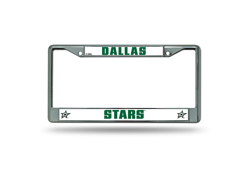 Dallas Stars Chrome License Plate Frame