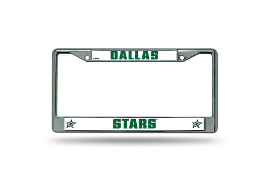 Dallas Stars Chrome License Plate Frame