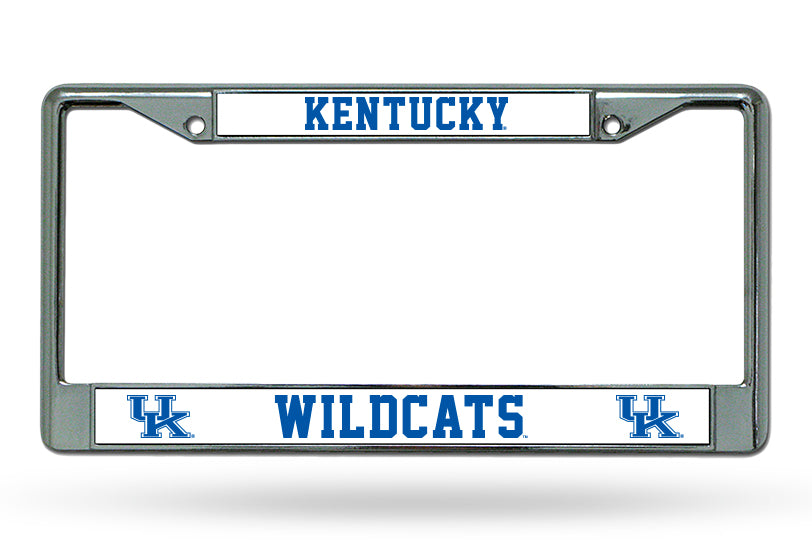 Kentucky Wildcats Chrome License Plate Frame