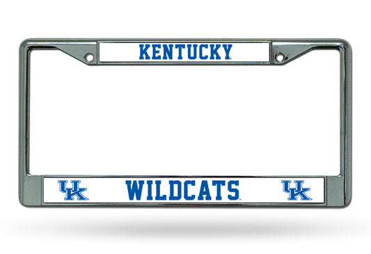 Kentucky Wildcats Chrome License Plate Frame