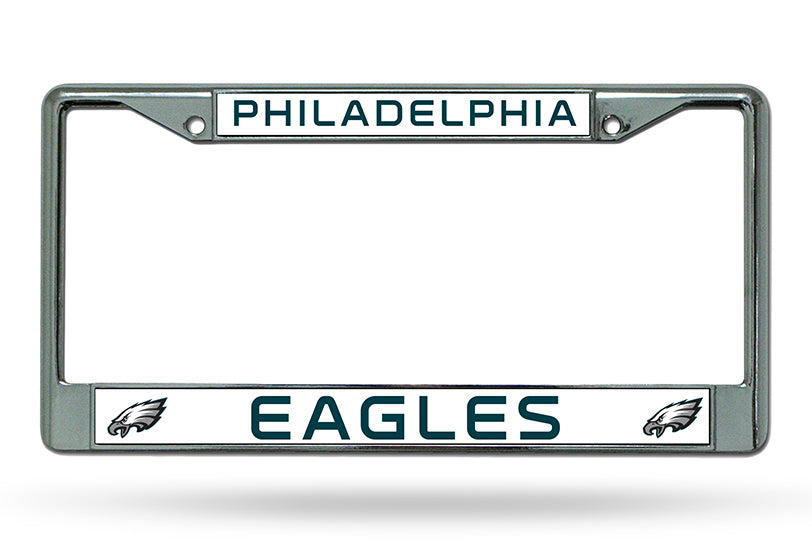 Philadelphia Eagles Chrome License Plate Frame