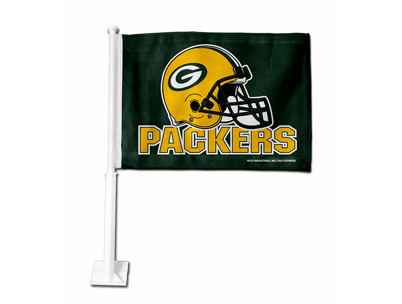 Green Bay Packers Car Flag