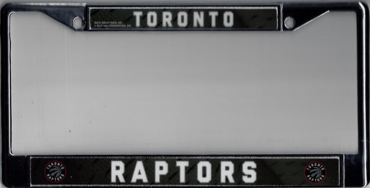 Toronto Raptors Chrome License Plate Frame