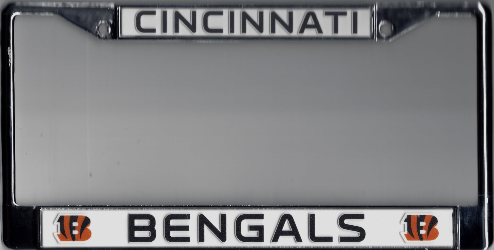 Cincinnati Bengals Chrome License Plate Frame