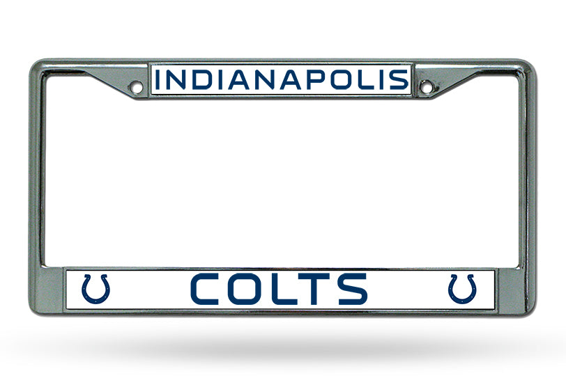 Indianapolis Colts Chrome License Plate Frame