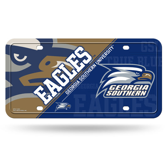 Georgia Southern Eagles Metal License Plate