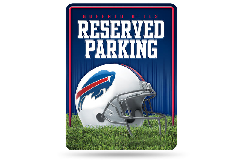 Buffalo Bills Metal Parking Sign