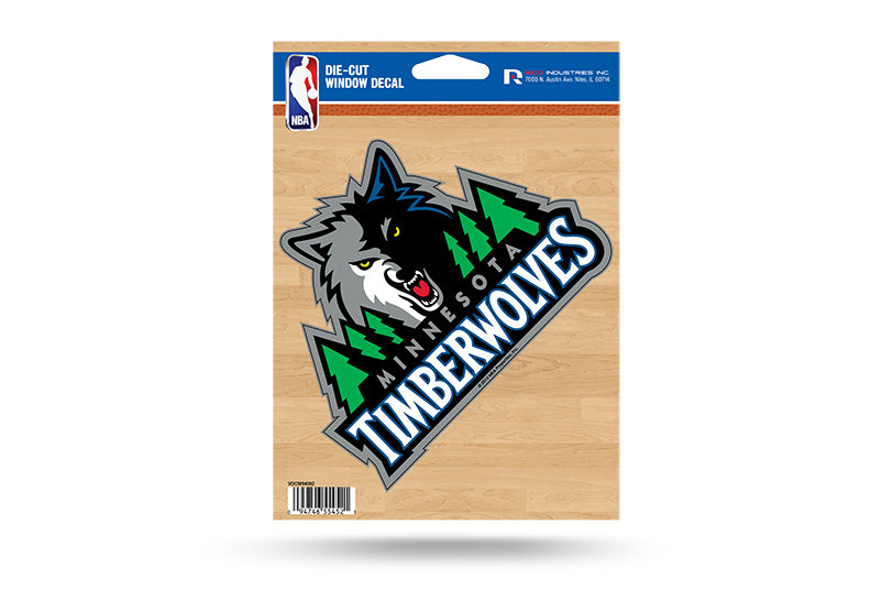 Minnesota Timberwolves Die Cut Vinyl Decal – Auto License Plates Frames