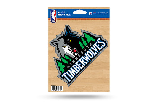 Minnesota Timberwolves Die Cut Vinyl Decal