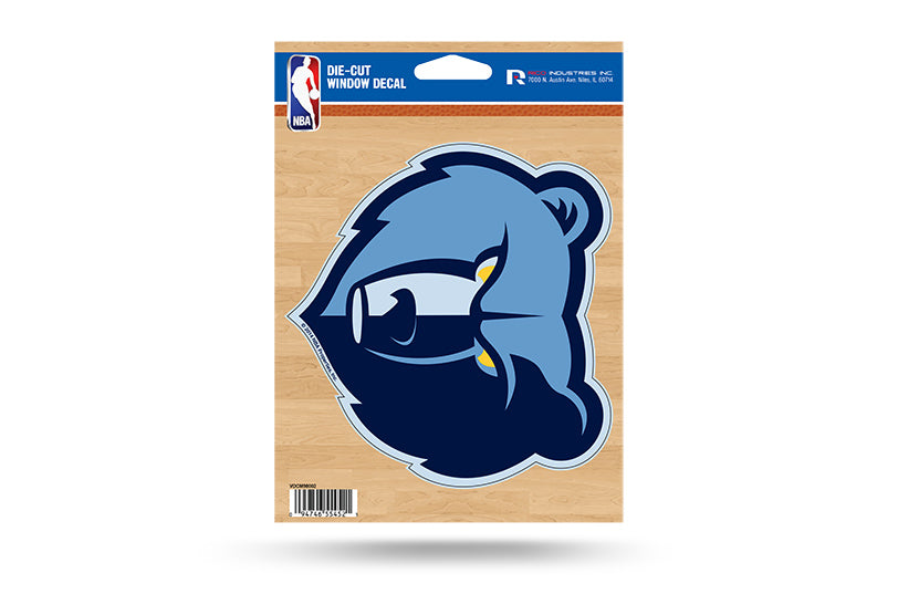 Memphis Grizzlies Die Cut Vinyl Decal