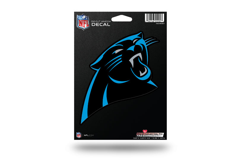 Carolina Panthers Die Cut Vinyl Decal