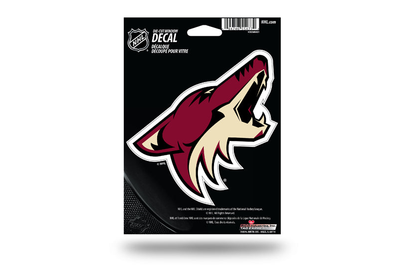 Phoenix Coyotes Die Cut Vinyl Decal