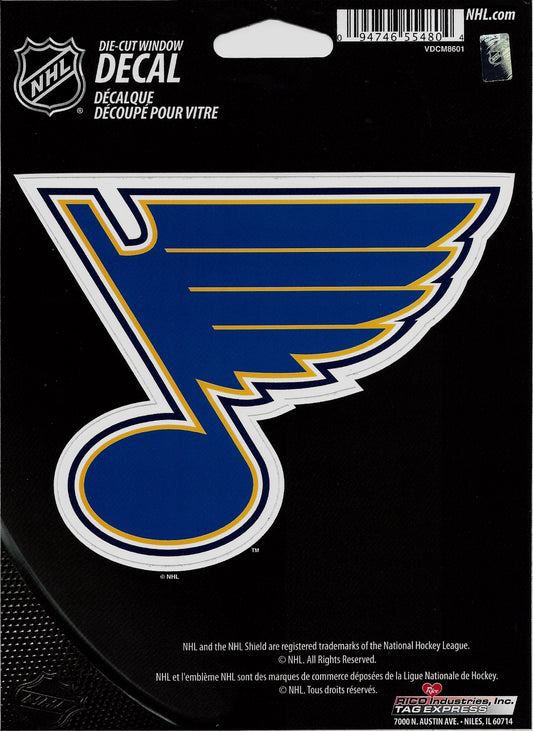 St. Louis Blues Die Cut Vinyl Decal