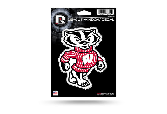 Wisconsin Badgers Die Cut Vinyl Decal