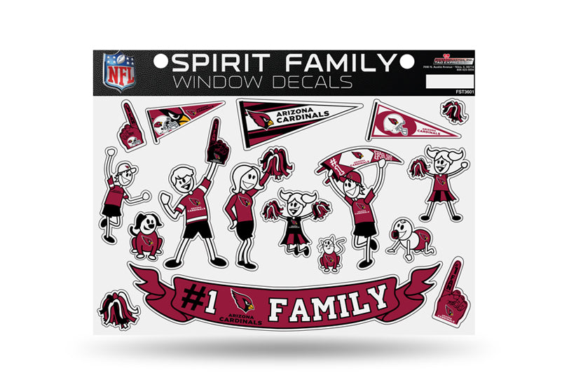 Arizona Cardinals Family Decal Set