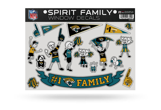 Jacksonville Jaguars Family Decal Set