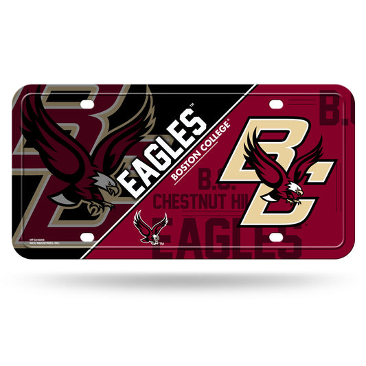 Boston College Eagles Metal License Plate