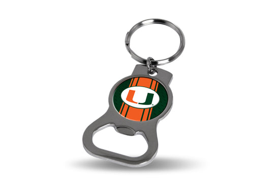 Miami Hurricanes Key Chain And Bottle Opener