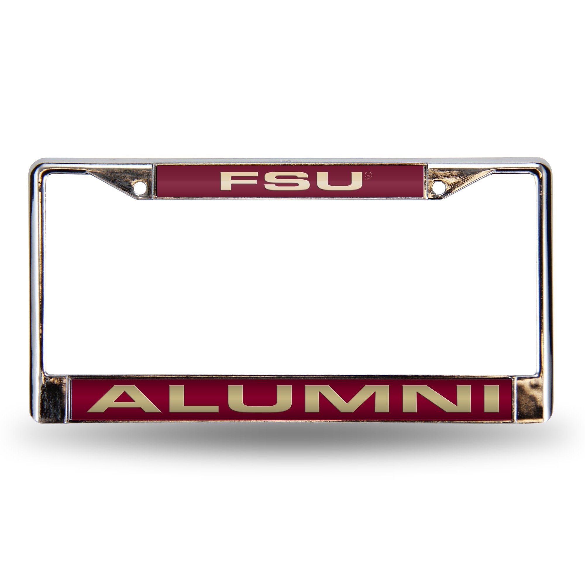 Florida State Alumni Laser Chrome License Plate Frame – Auto License ...