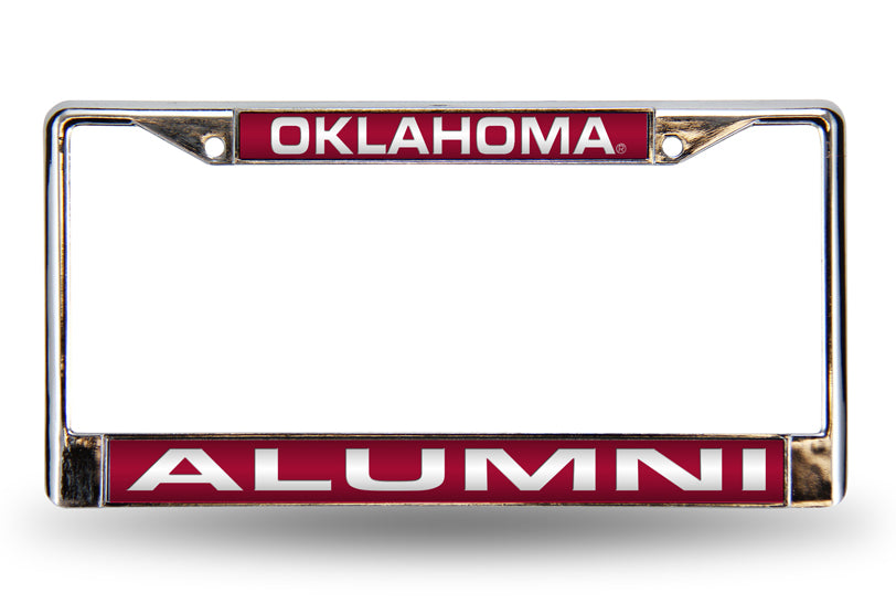 Oklahoma Sooners Alumni Laser Chrome License Plate Frame