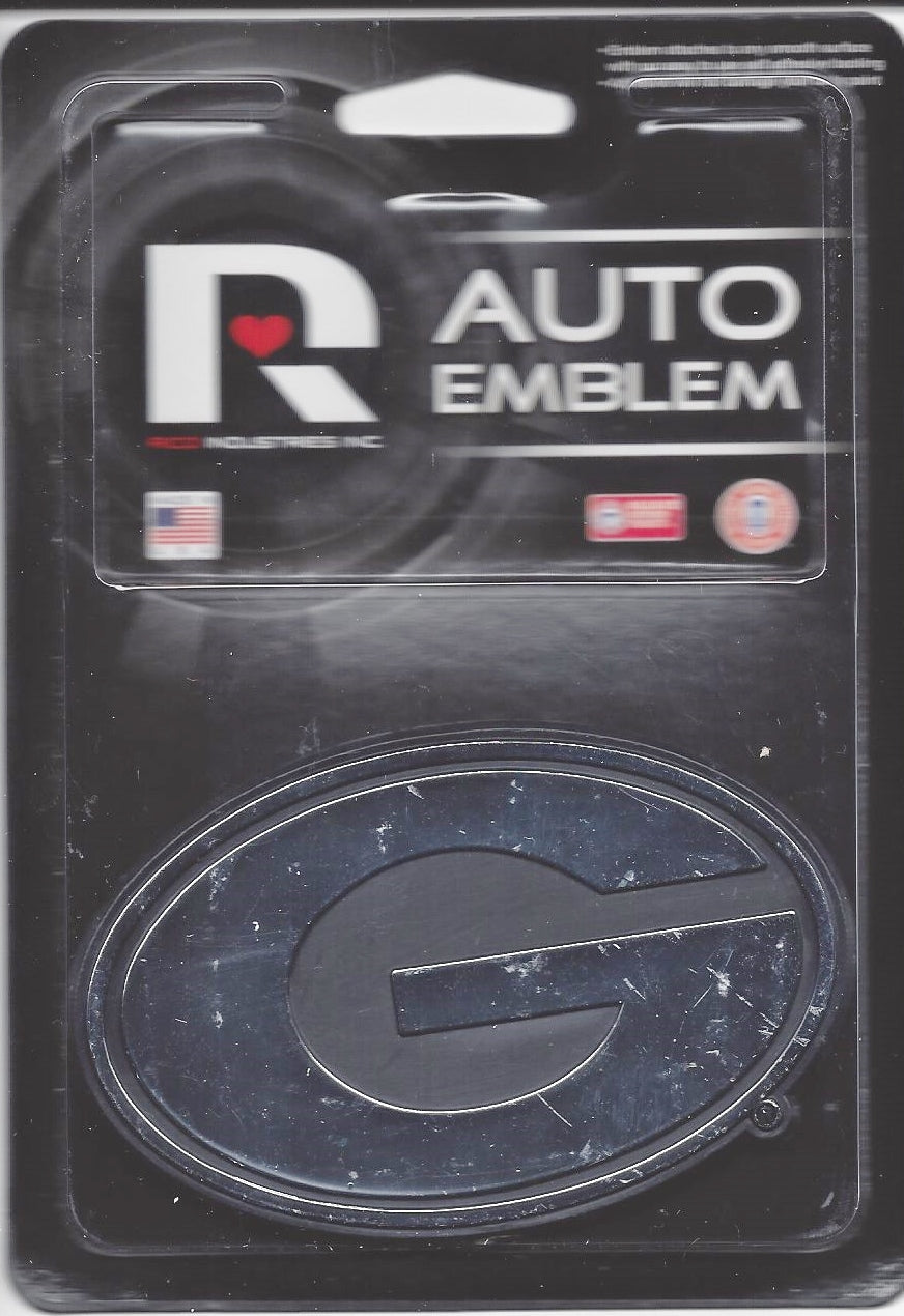 Georgia Bulldogs NCAA Plastic Auto Emblem