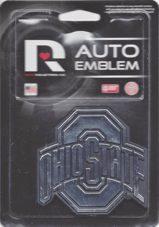 Ohio State Buckeyes NCAA Plastic Auto Emblem