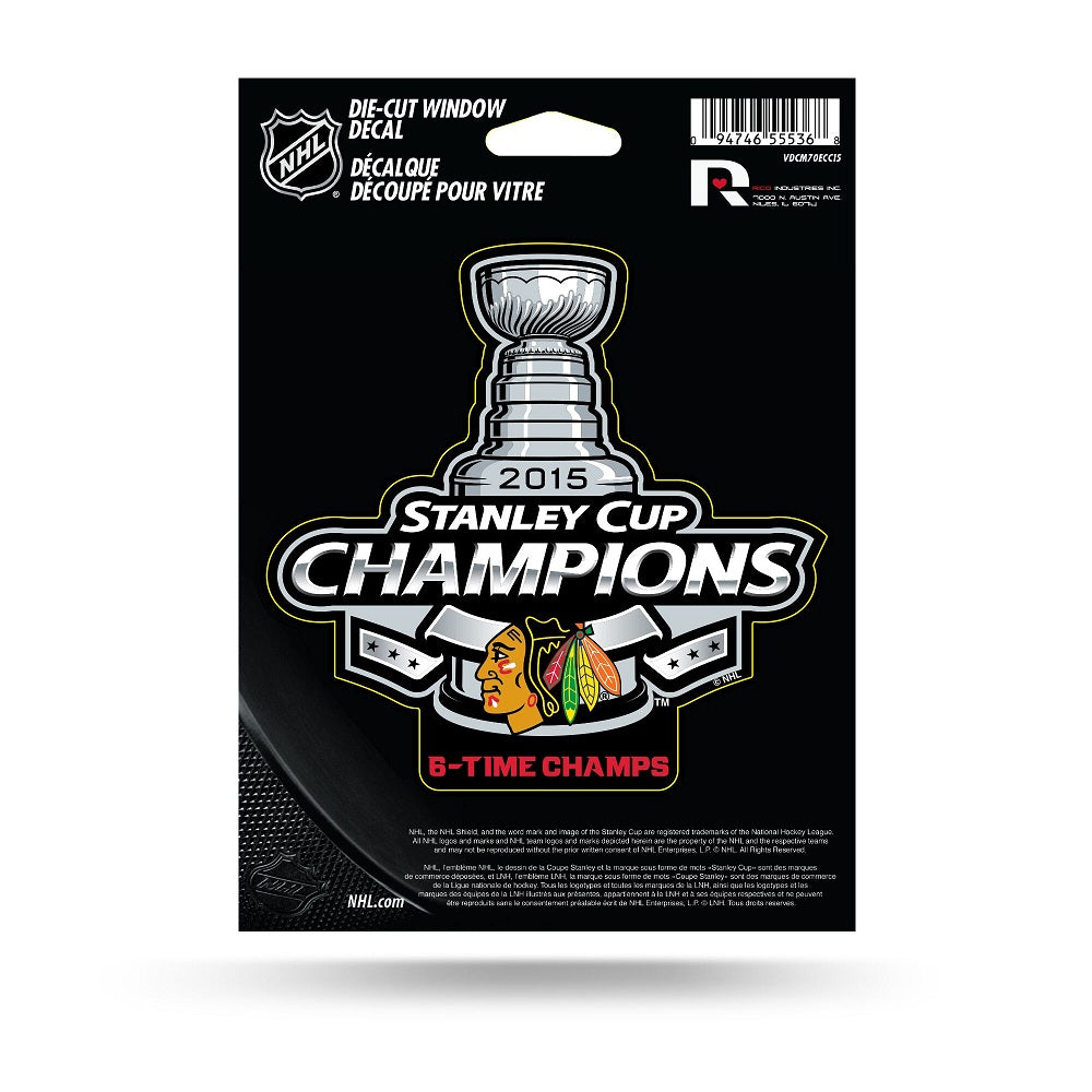 Chicago Blackhawks 2015 Die Cut Vinyl Decal