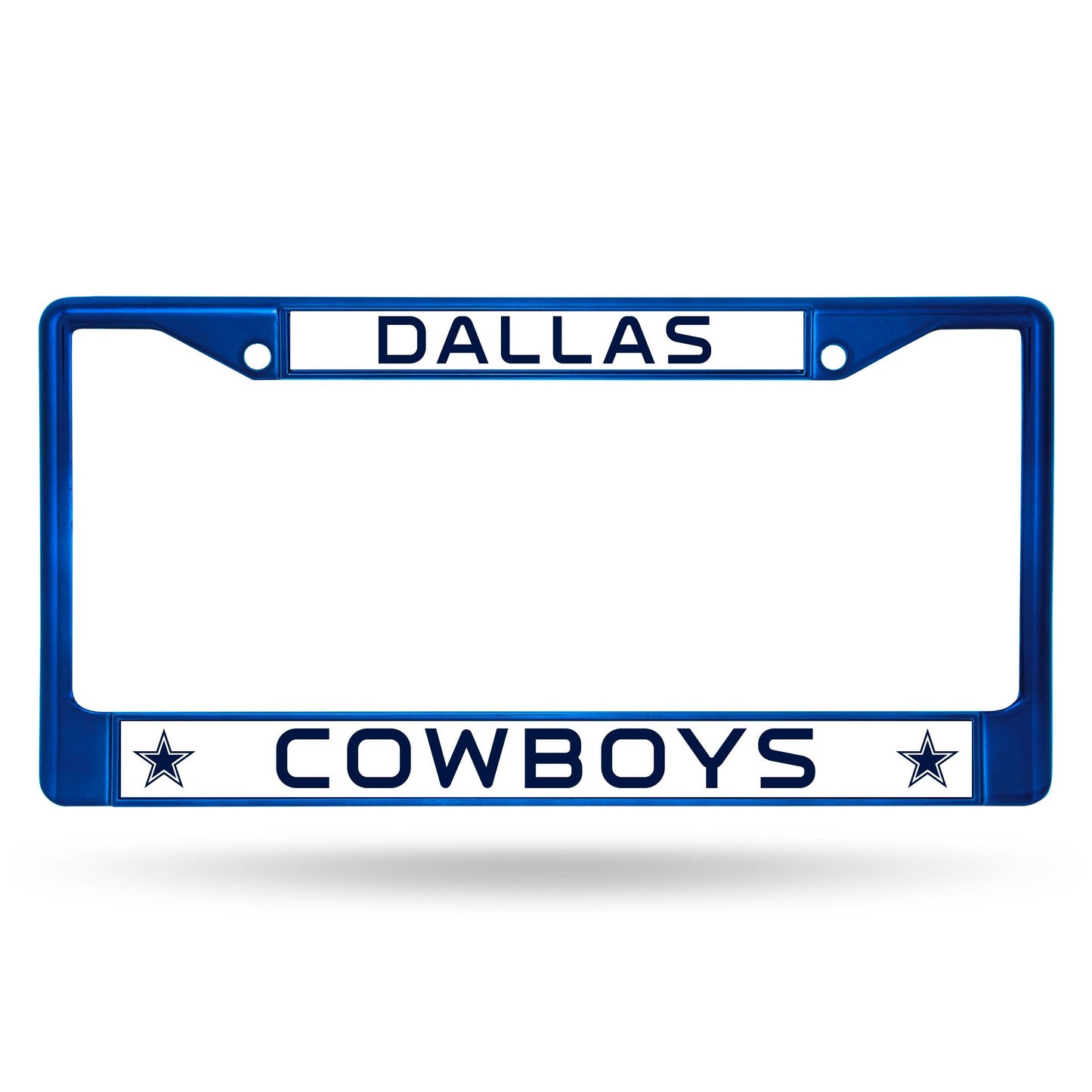 Dallas Cowboys Anodized Blue License Plate Frame