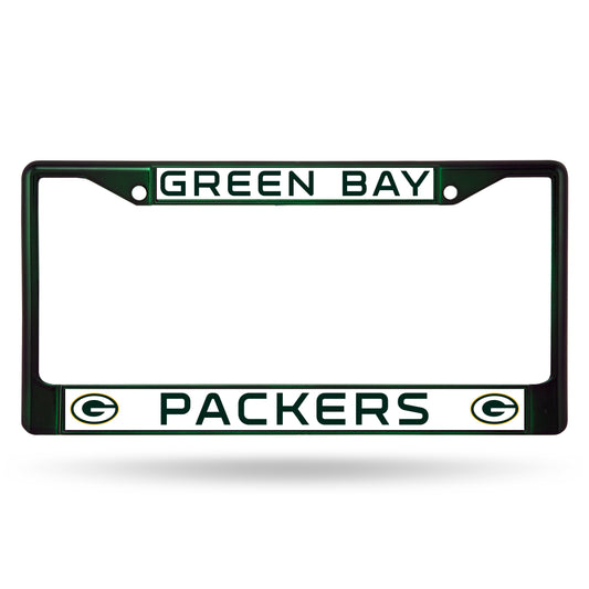 Green Bay Packers Anodized Green License Plate Frame