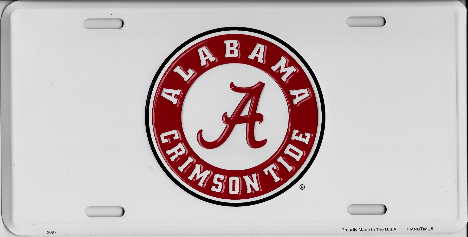 Alabama Crimson Tide Metal License Plate