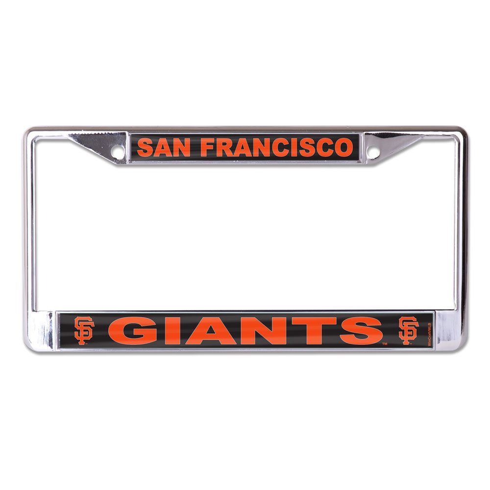 San Francisco Giants Laser Chrome License Plate Frame