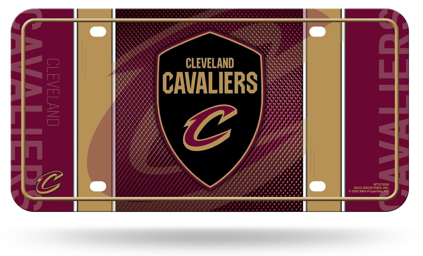 Cleveland Cavaliers Metal License Plate