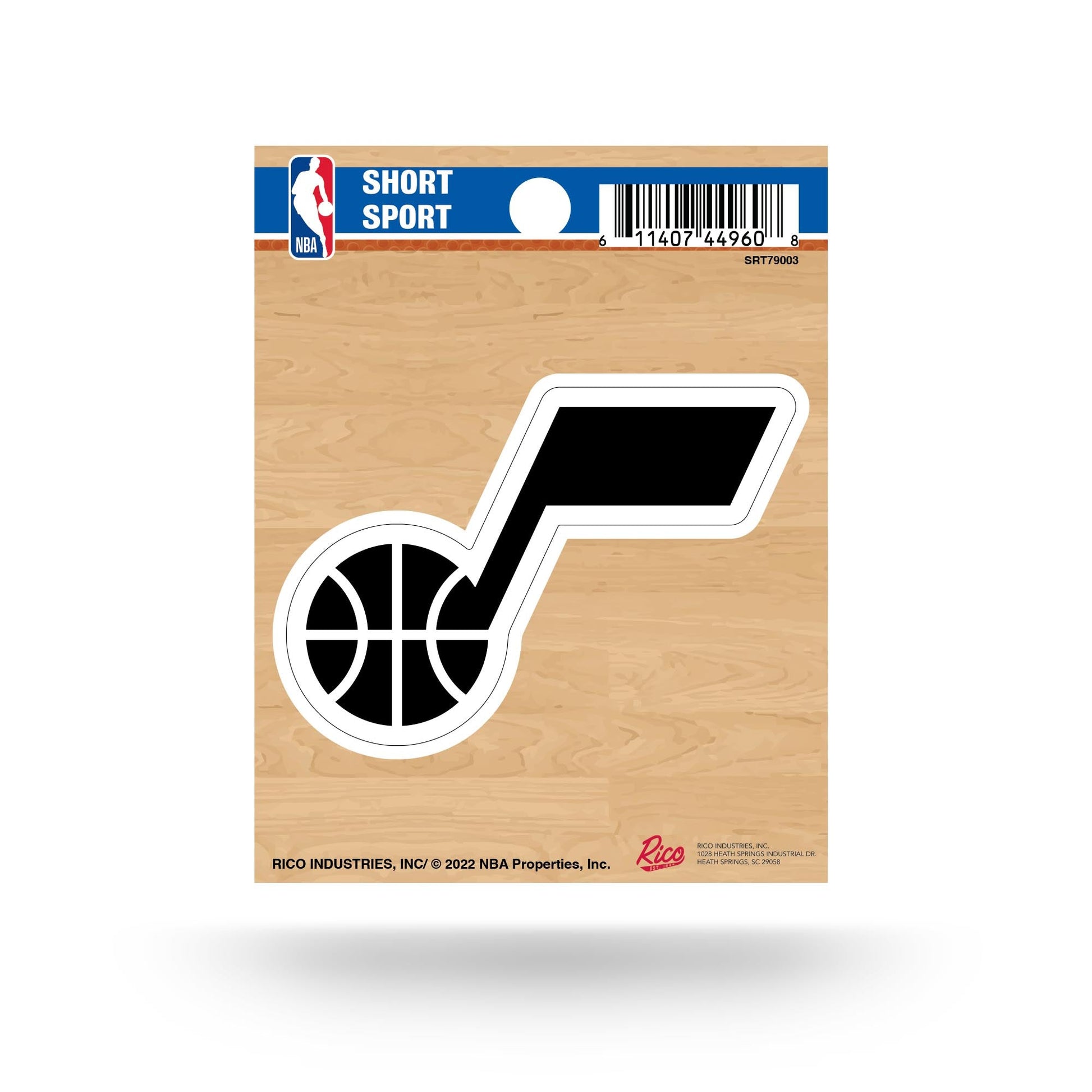 Utah Jazz Short Sport Decal