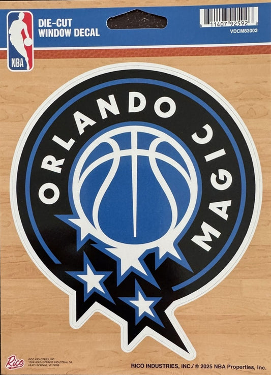 Orlando Magic Die Cut Vinyl Decal