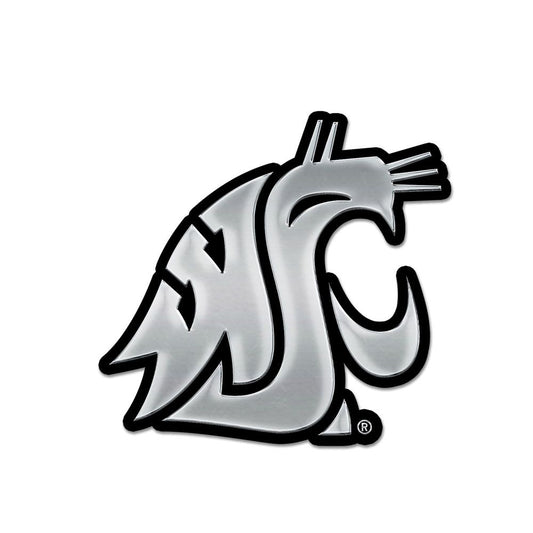 Washington State Cougars Chrome Auto Emblem