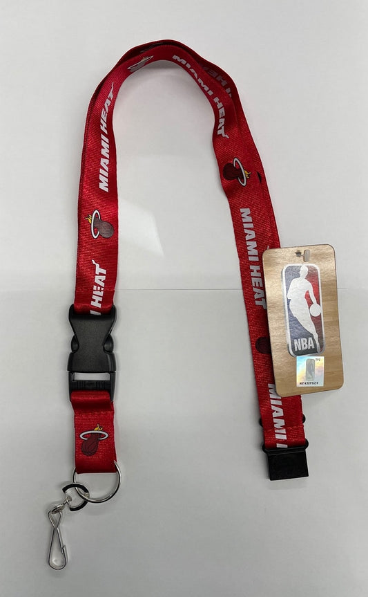 Miami Heat Red Lanyard